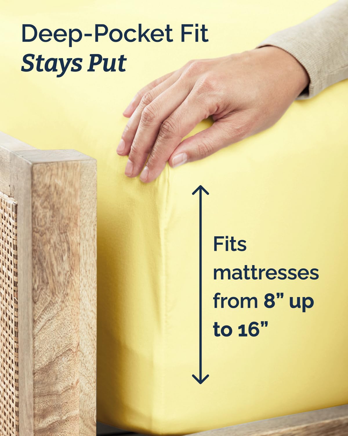 Close-up of CGK Unlimited brushed microfiber texture for ultra-soft feel