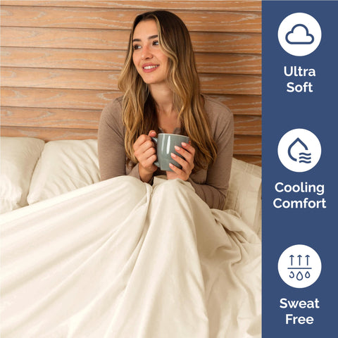 CGK Unlimited brushed microfiber close-up reveals ultra-soft, breathable fabric