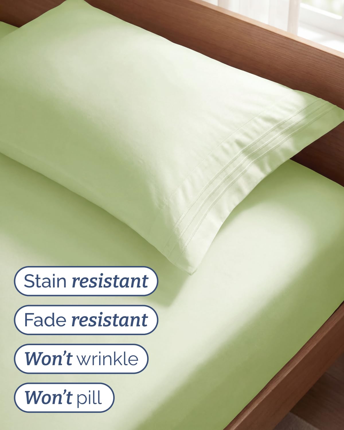 CGK Unlimited brushed microfiber close-up emphasizes silky softness and affordable luxury.