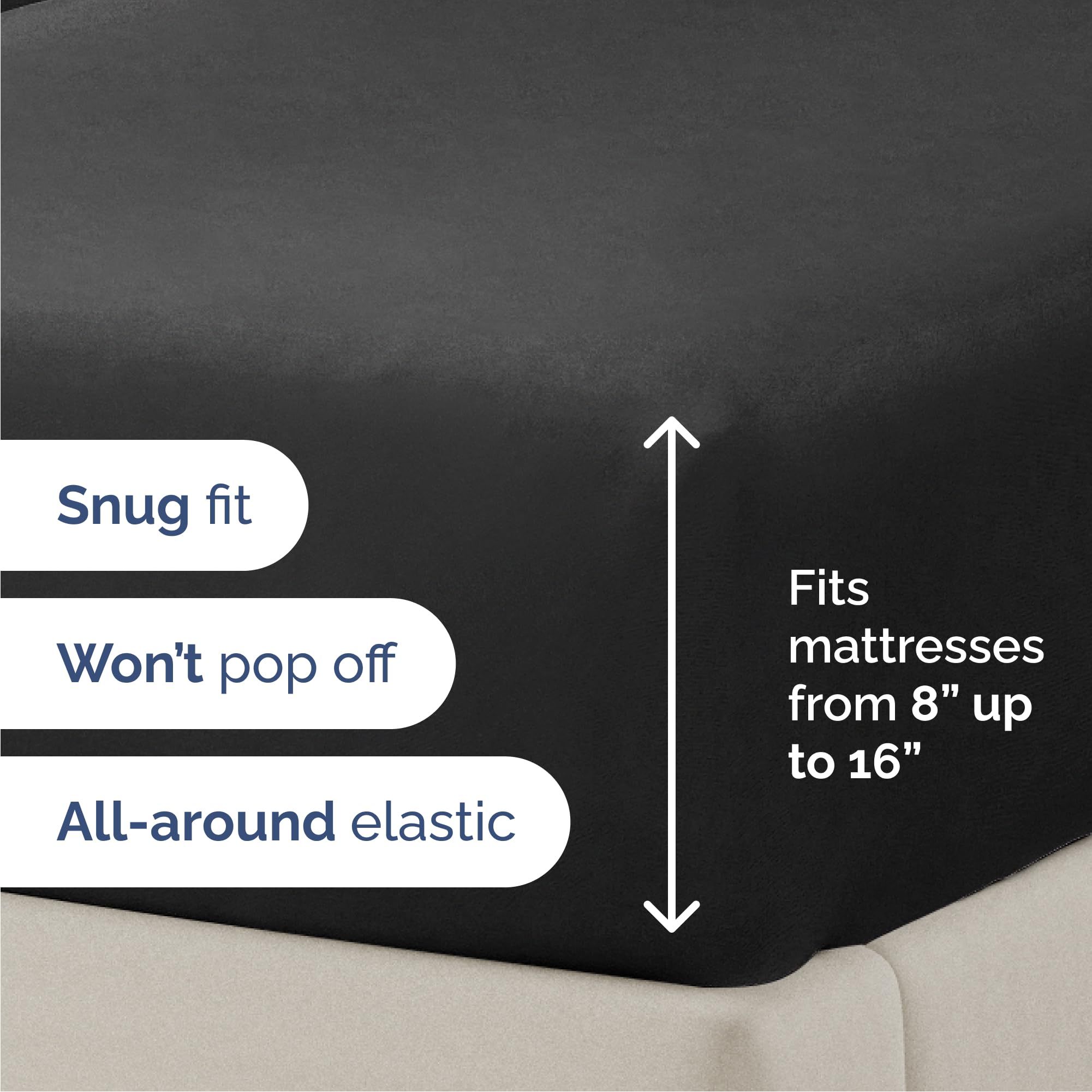 CGK Unlimited pillowcases highlight smooth, wrinkle-free fabric for hotel-inspired look