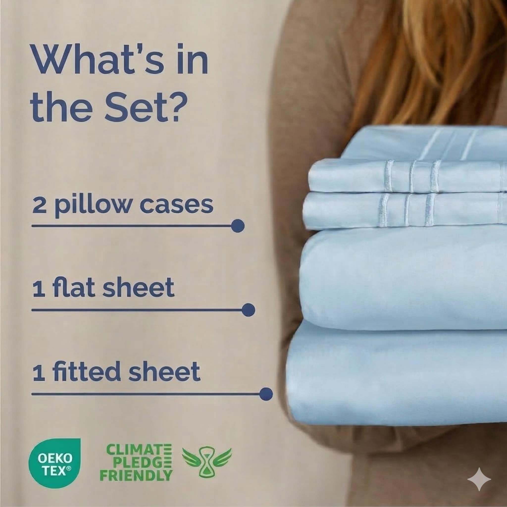 CGK Unlimited Cal King fitted sheet 84x72 fits deep mattresses securely.
