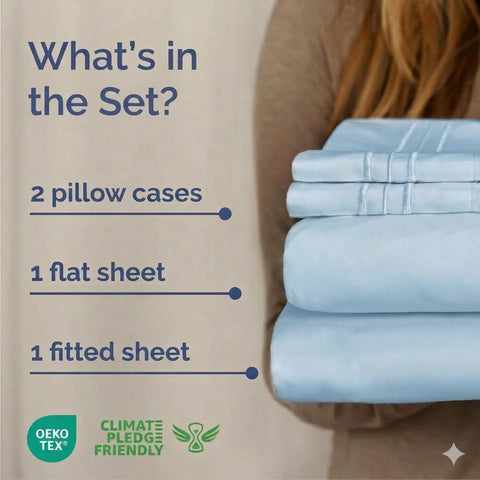 CGK Unlimited Cal King fitted sheet 84x72 fits deep mattresses securely.