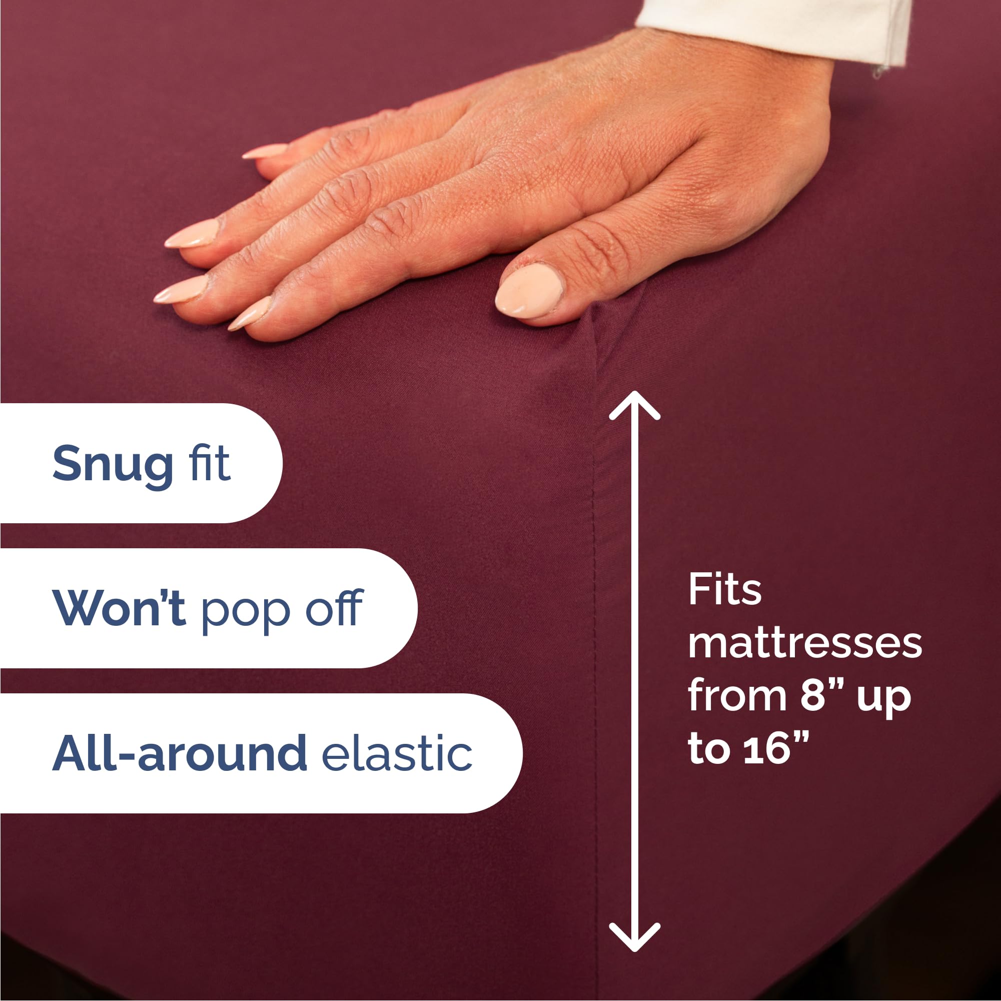 CGK Unlimited Cal King flat sheet 108x102 for generous coverage and layering.