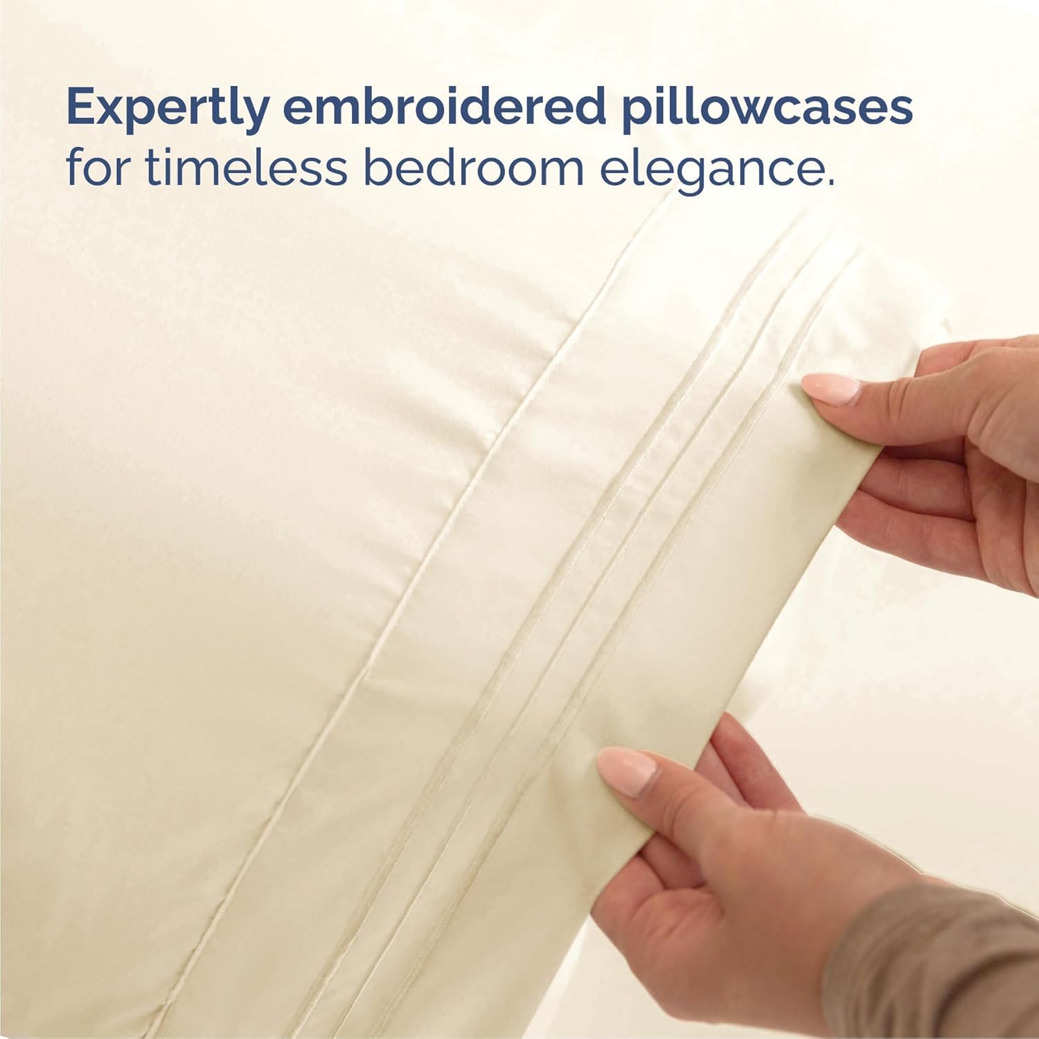 CGK Unlimited easy-fit sheets with wrinkle resistance for quick makeovers