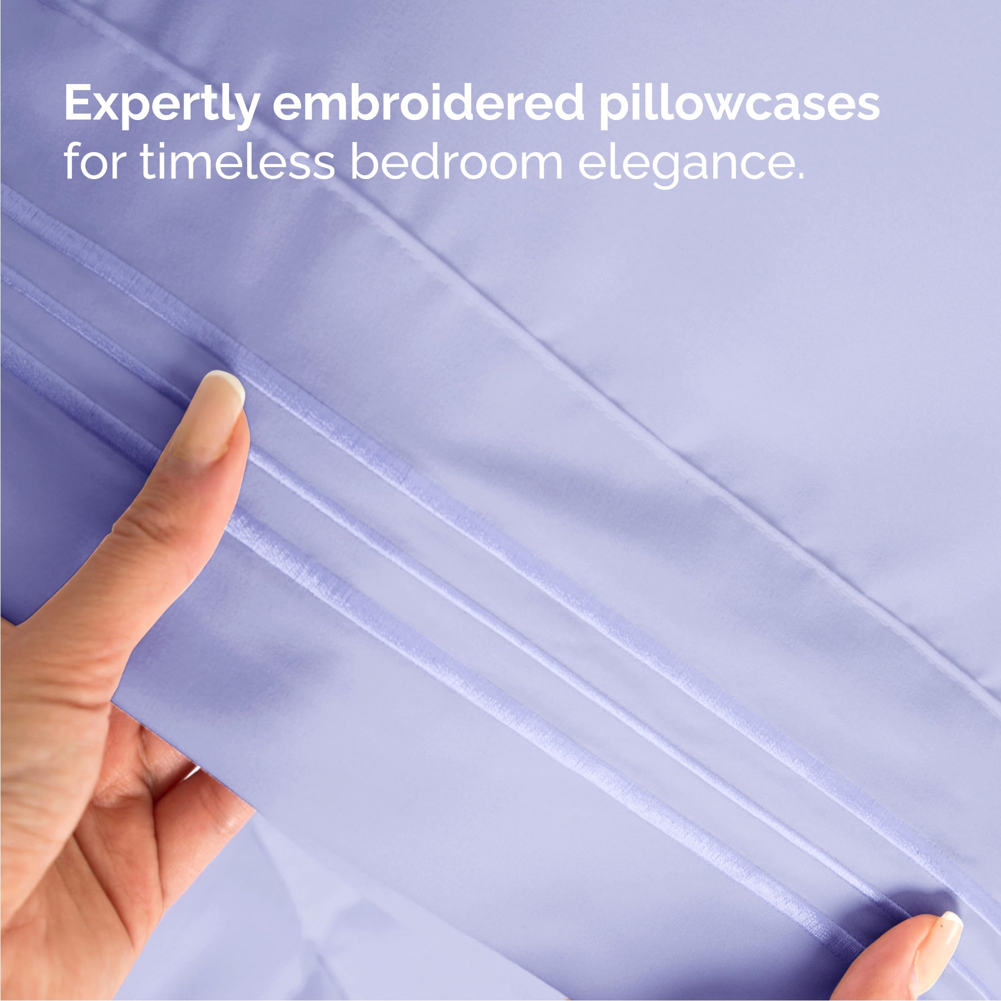 Close-up of brushed microfiber from CGK Unlimited showing silky softness.