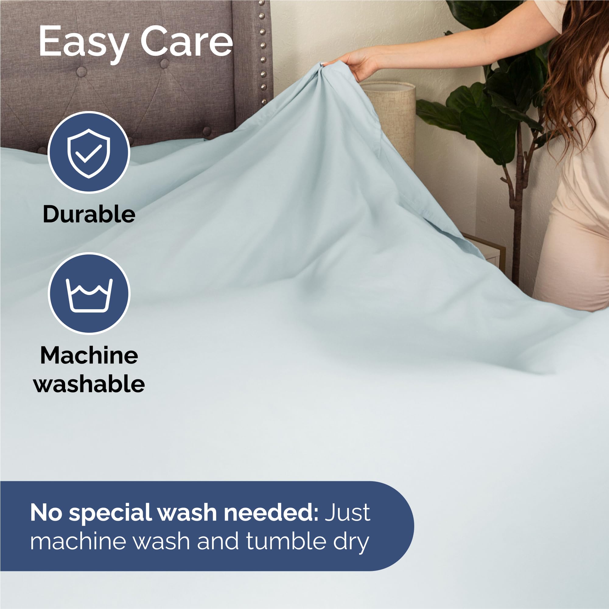 CGK Unlimited breathable cooling bedding for a fresh night