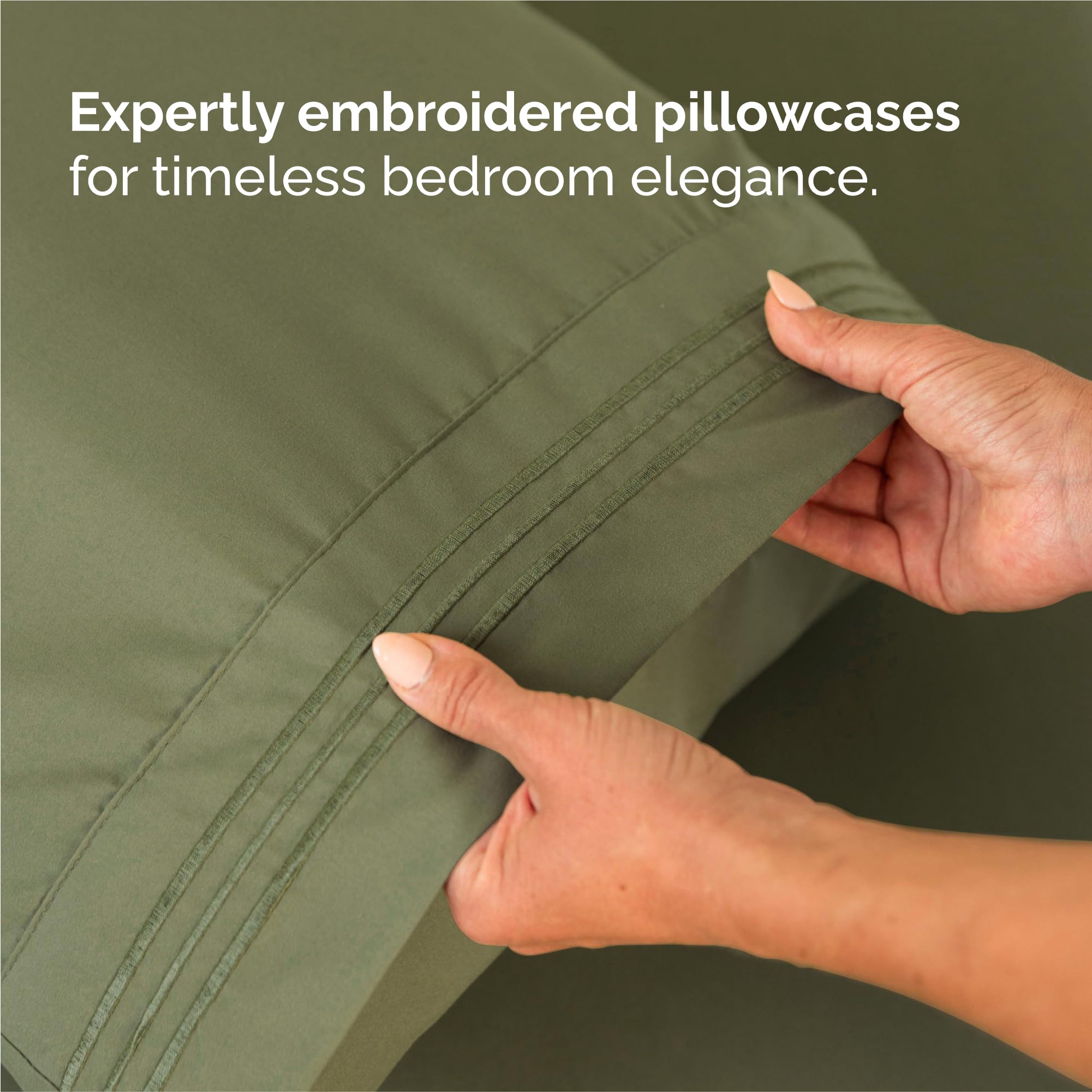 CGK Unlimited cooling breathable fabric helps stay comfortable all night.