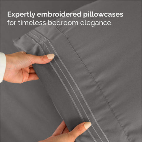 CGK Unlimited breathable, cool sheets promote comfortable nights and restful sleep