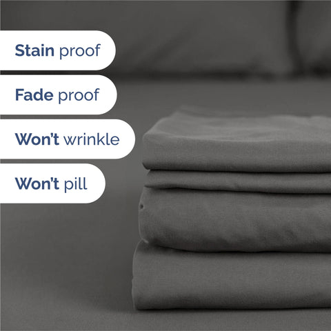 CGK Unlimited deep pocket design supports mattresses up to 16 inches