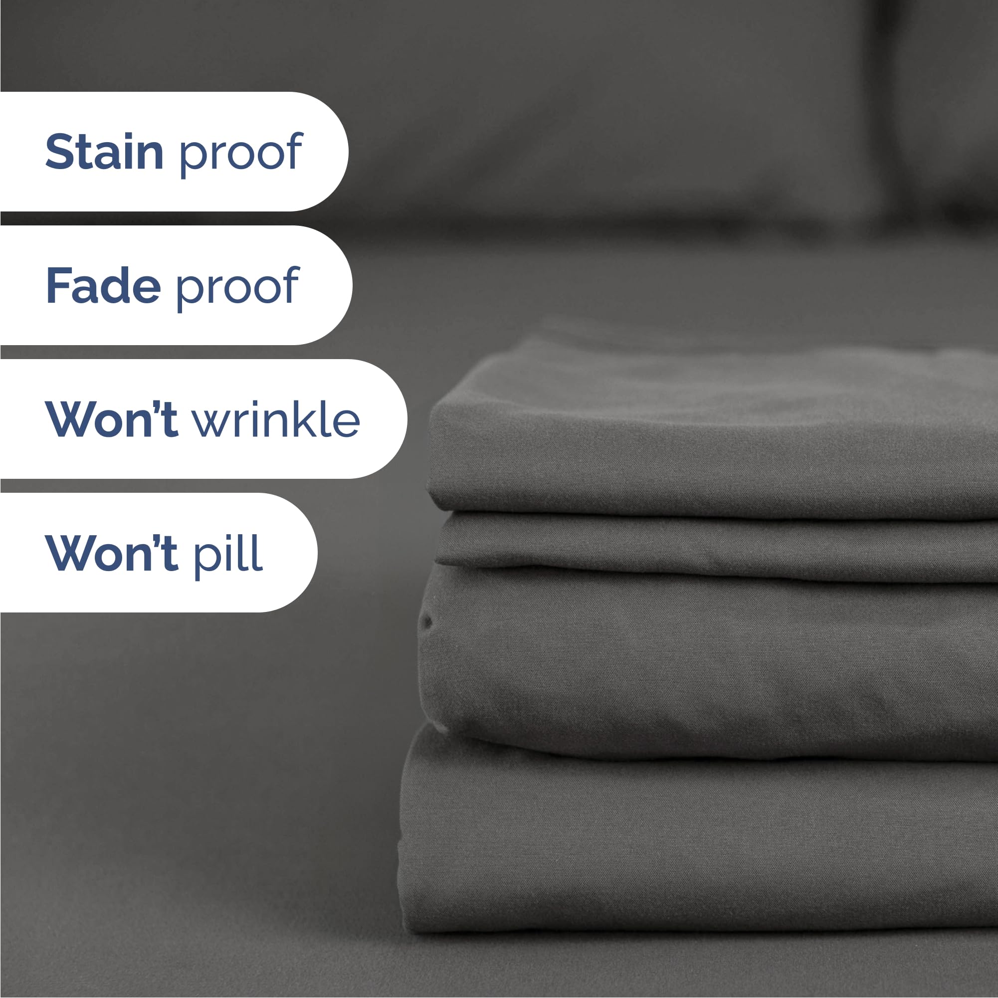 CGK Unlimited deep-pocket design fits mattresses up to 16 inches