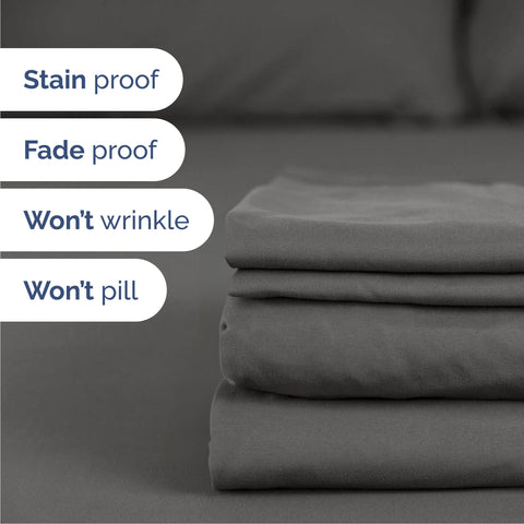 CGK Unlimited deep-pocket design fits mattresses up to 16 inches