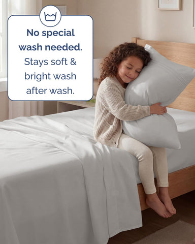 CGK Unlimited deep-pocket fit on bed demonstrates mattress coverage.