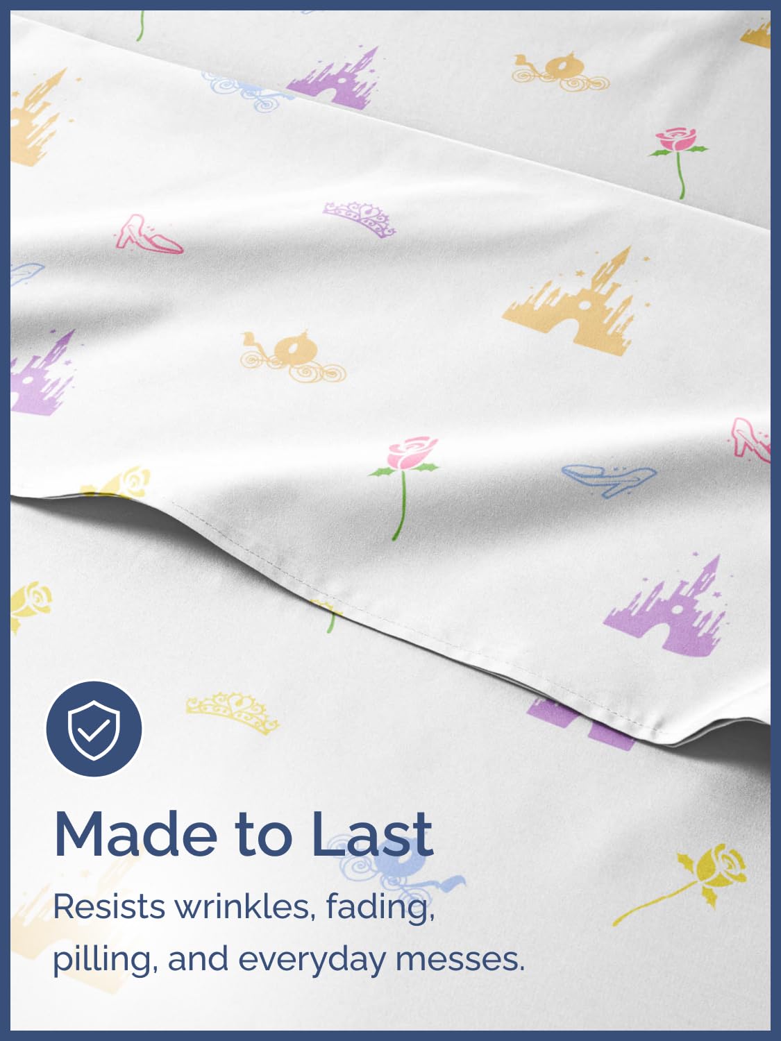 CGK Unlimited deep-pocket fitted sheet stays put on standard to taller mattresses