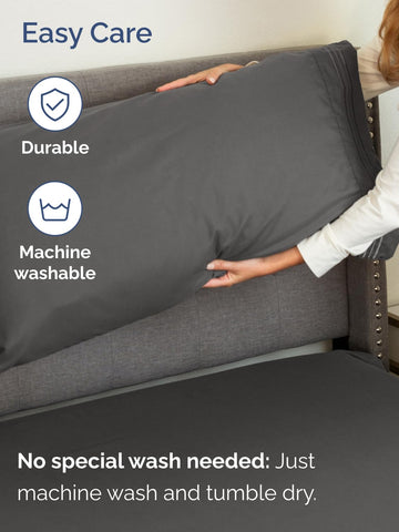 CGK Unlimited deep pockets accommodate extra thick mattresses.