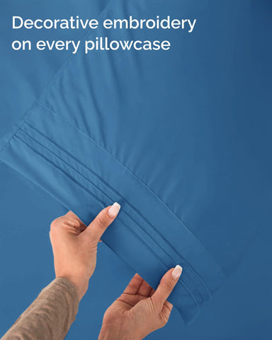 CGK Unlimited easy-fit design helps sheets stay smooth with minimal tucking.