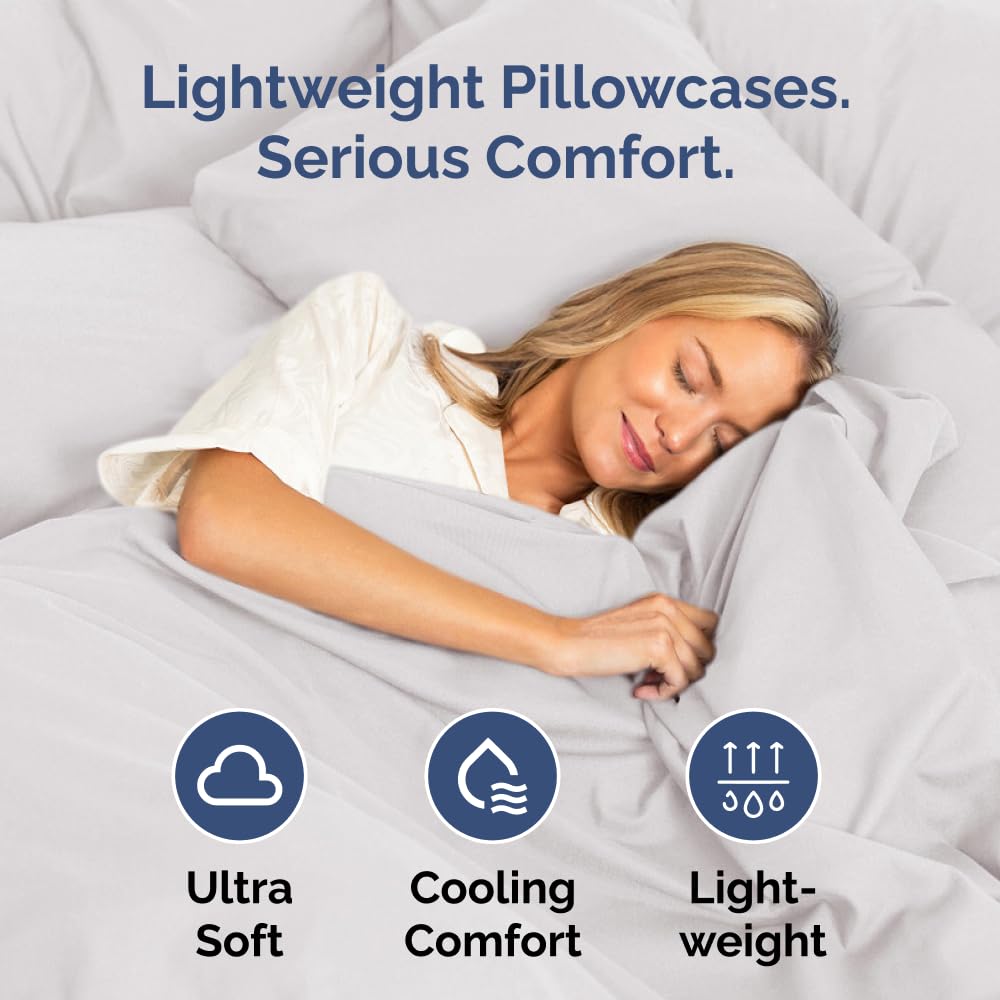 CGK Unlimited double-brushed microfiber softness on king pillow case