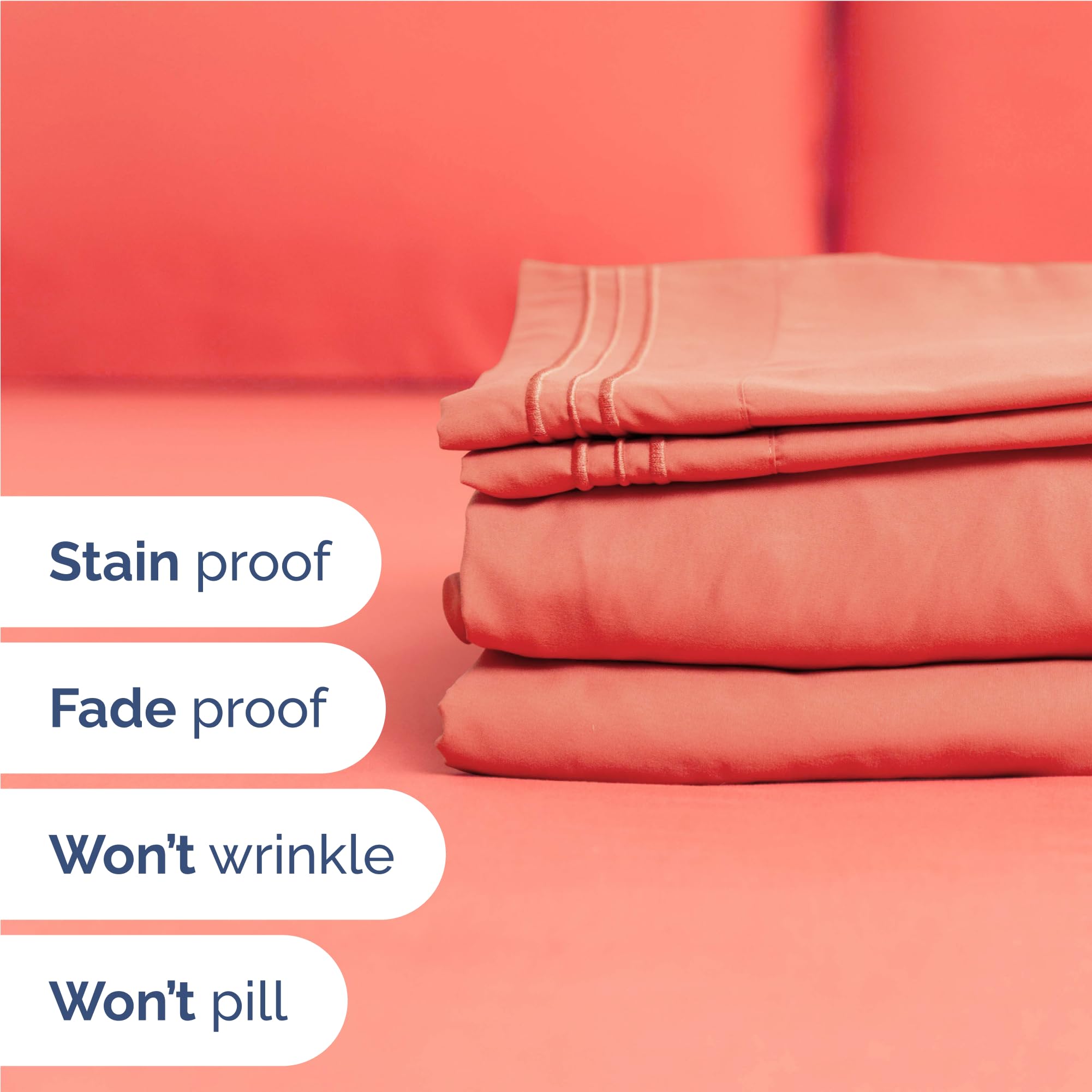 CGK Unlimited double brushed microfiber texture close-up show softness