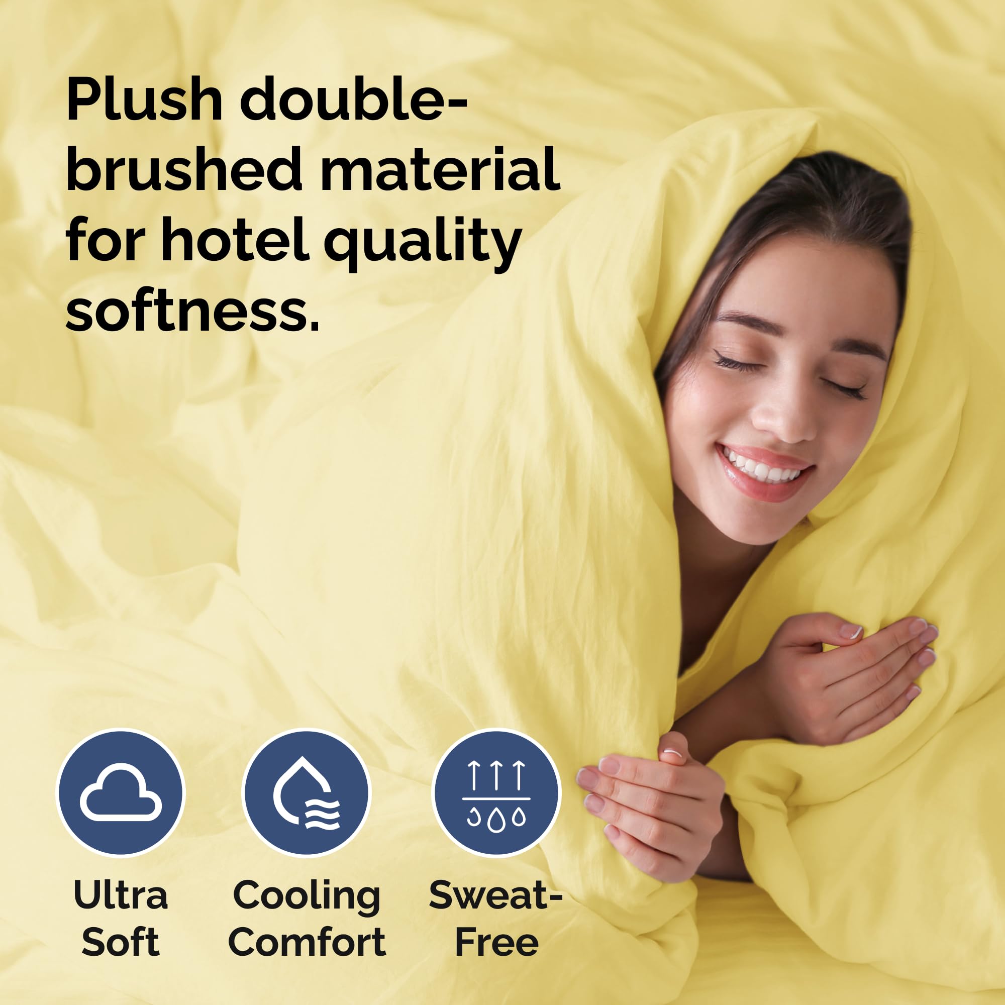 CGK Unlimited double-brushed fabric delivers luxurious softness and smooth touch.