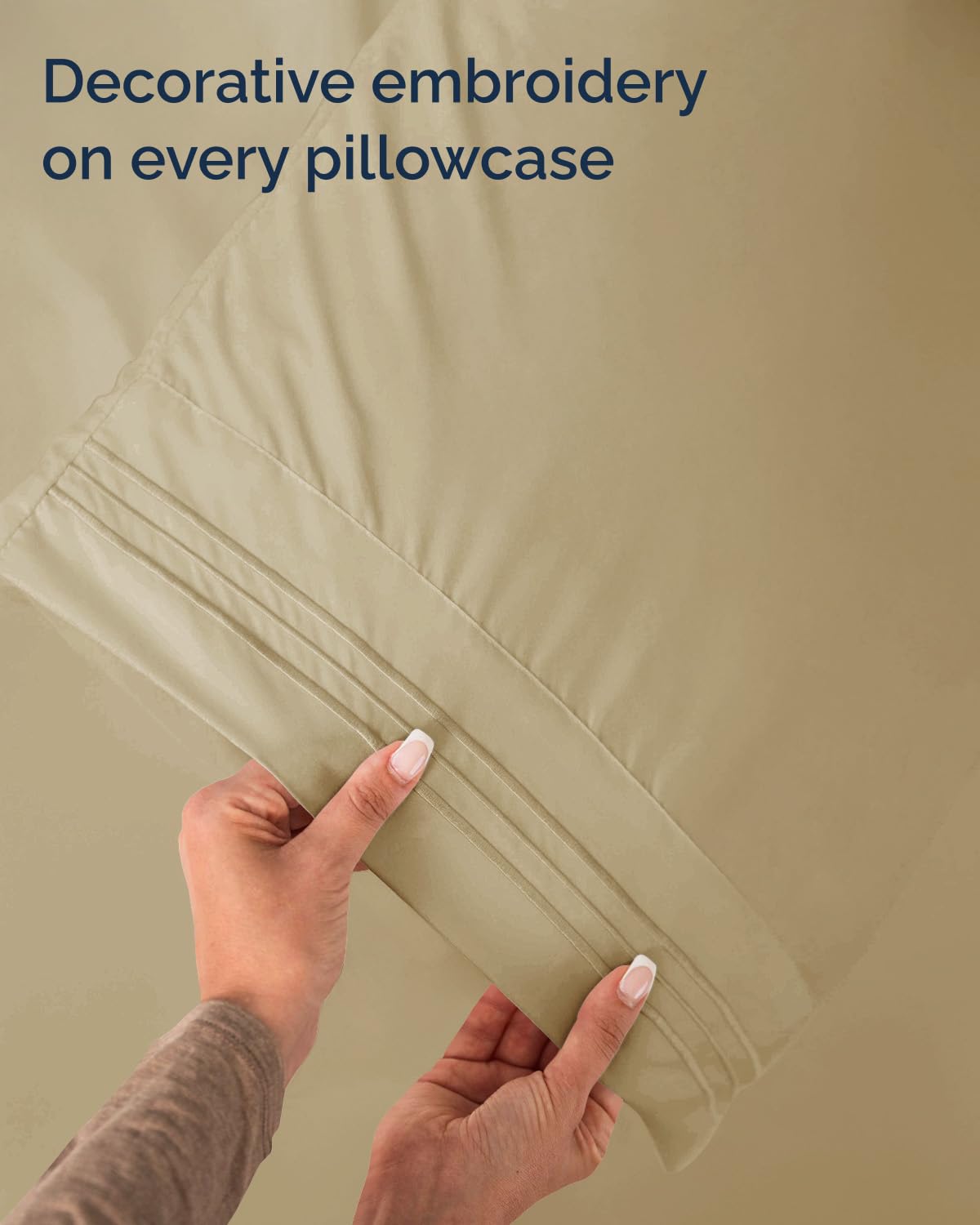 CGK Unlimited easy-fit design simplifies bed making and reduces wrinkles
