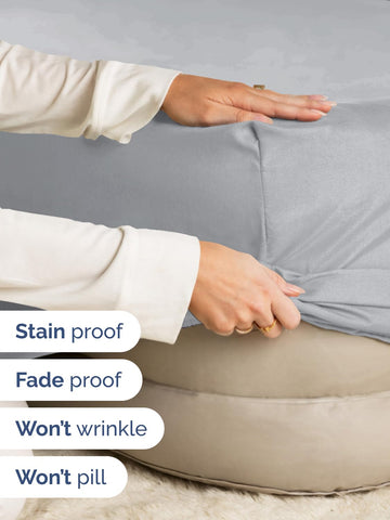 CGK Unlimited elastic around edges provides secure all-around fit.
