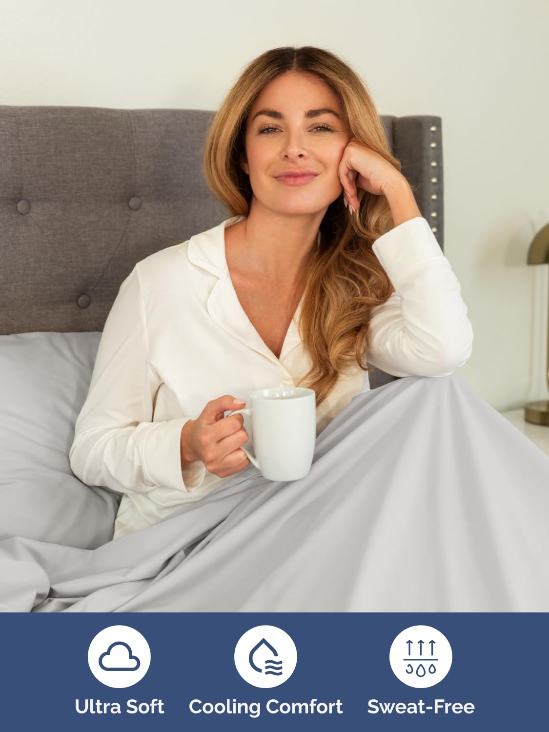 CGK Unlimited pillowcase-3 promotes breathable comfort for all-night cooling.