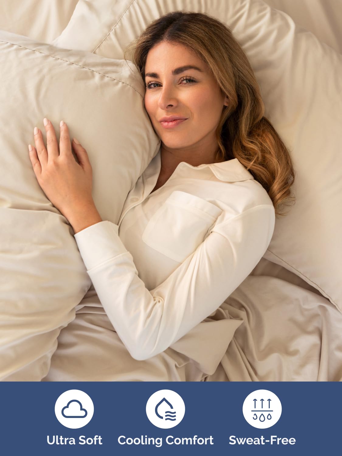 CGK Unlimited luxurious bedroom setting conveys hotel-quality bedding at home