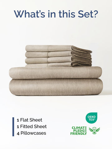 CGK Unlimited extra-deep king fitted sheet with 21-inch pockets for deep mattresses