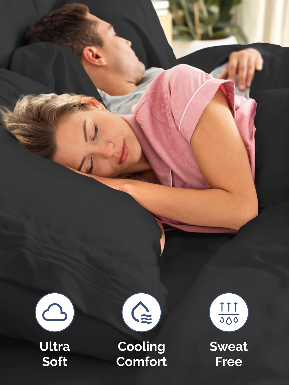Soft double-brushed texture of CGK Unlimited sheet for luxurious comfort