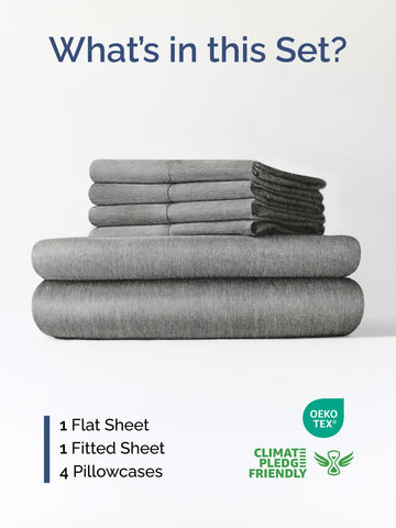 CGK Unlimited extra-deep king fitted sheet – stretch elastic for a secure fit