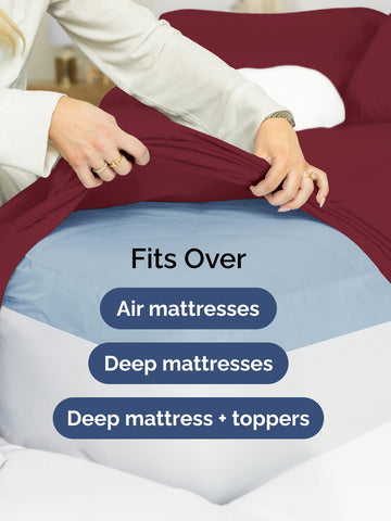 CGK Unlimited microfiber sheet texture feels ultra-soft and breathable.