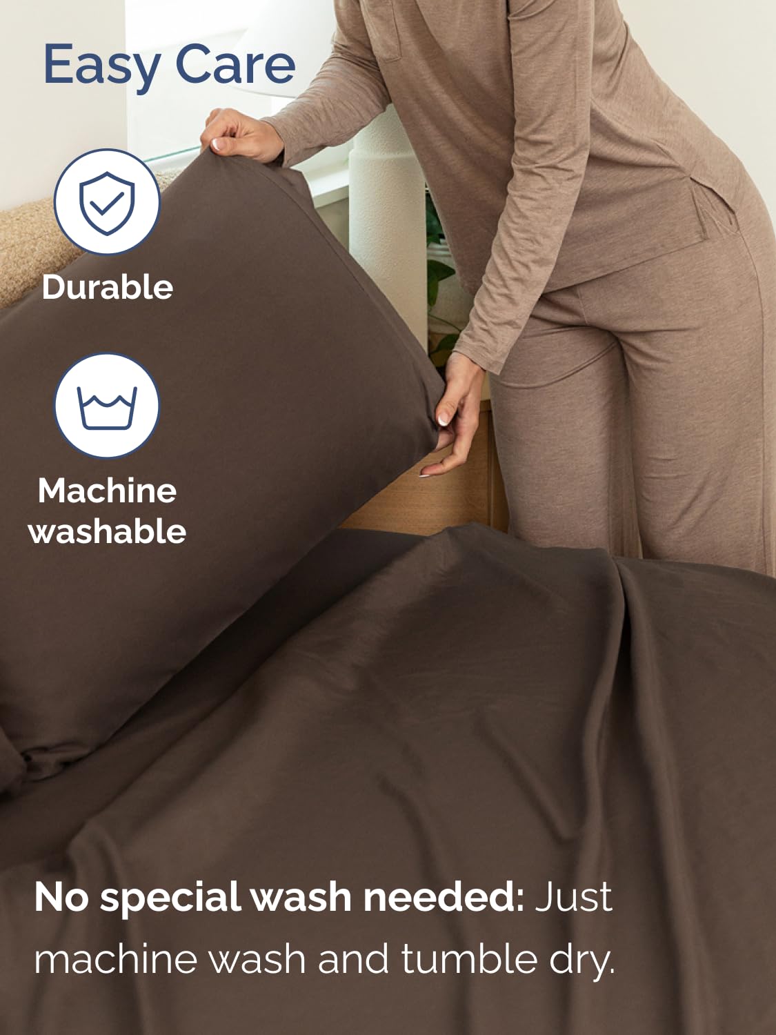 CGK Unlimited oversized pillowcases ready for full-size pillows