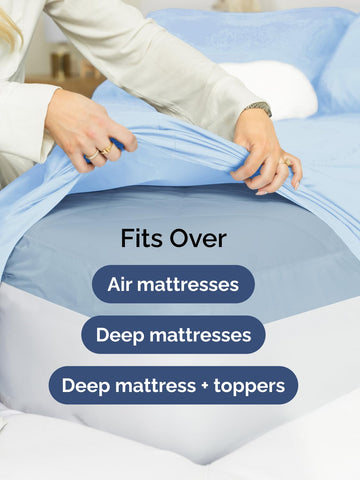 CGK Unlimited packaging evokes hotel luxury bedding for premium upgrades