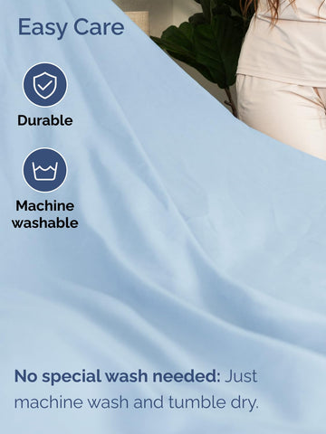 CGK Unlimited pillowcases with secure closures ensure tidy, in-place pillows