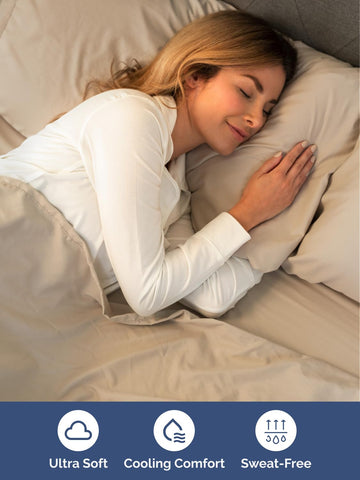 CGK Unlimited deep-pocket design fits 21-inch mattresses securely