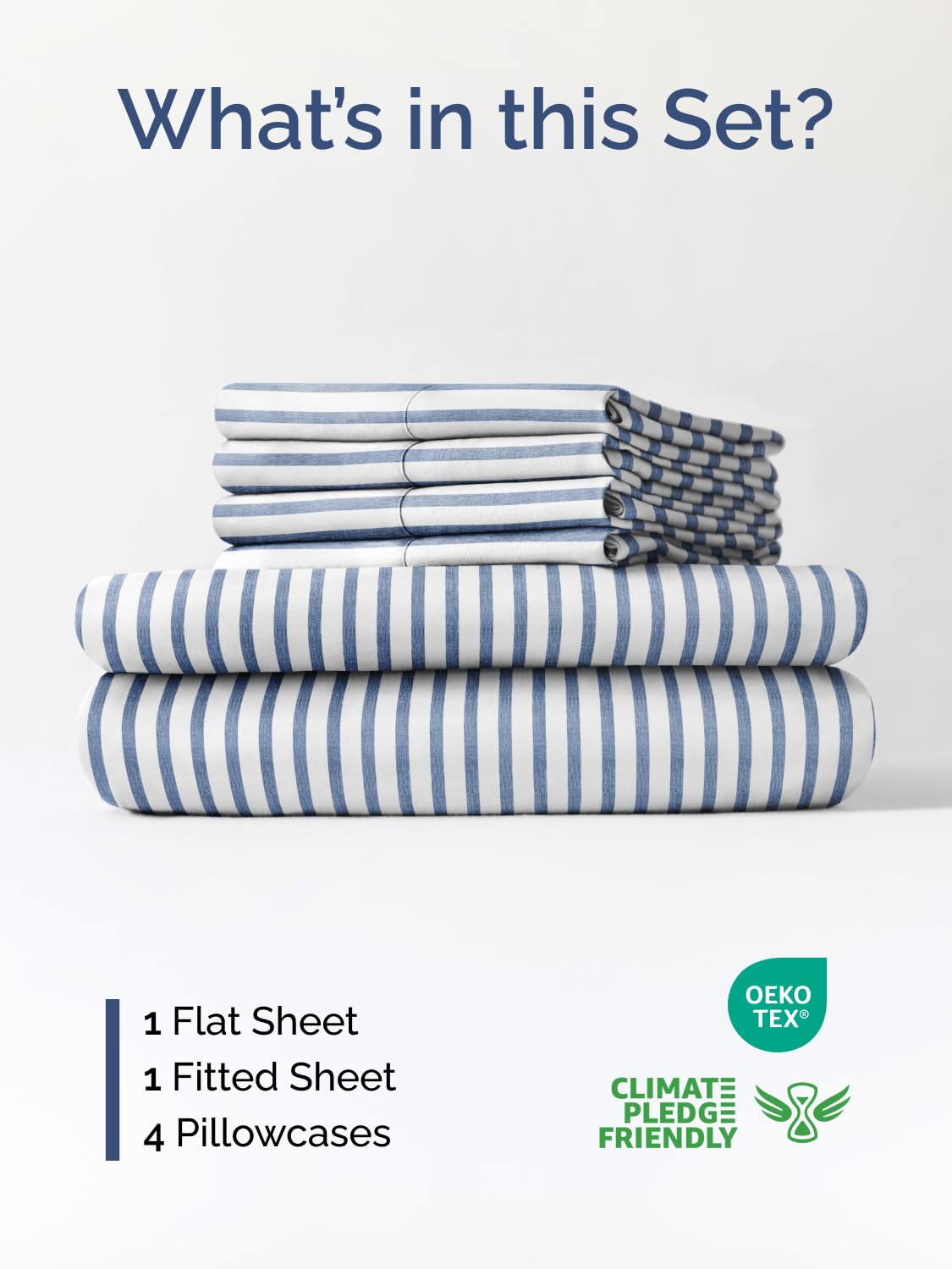 CGK Unlimited extra-deep king fitted sheet with stretch elastic for a secure tall mattress fit