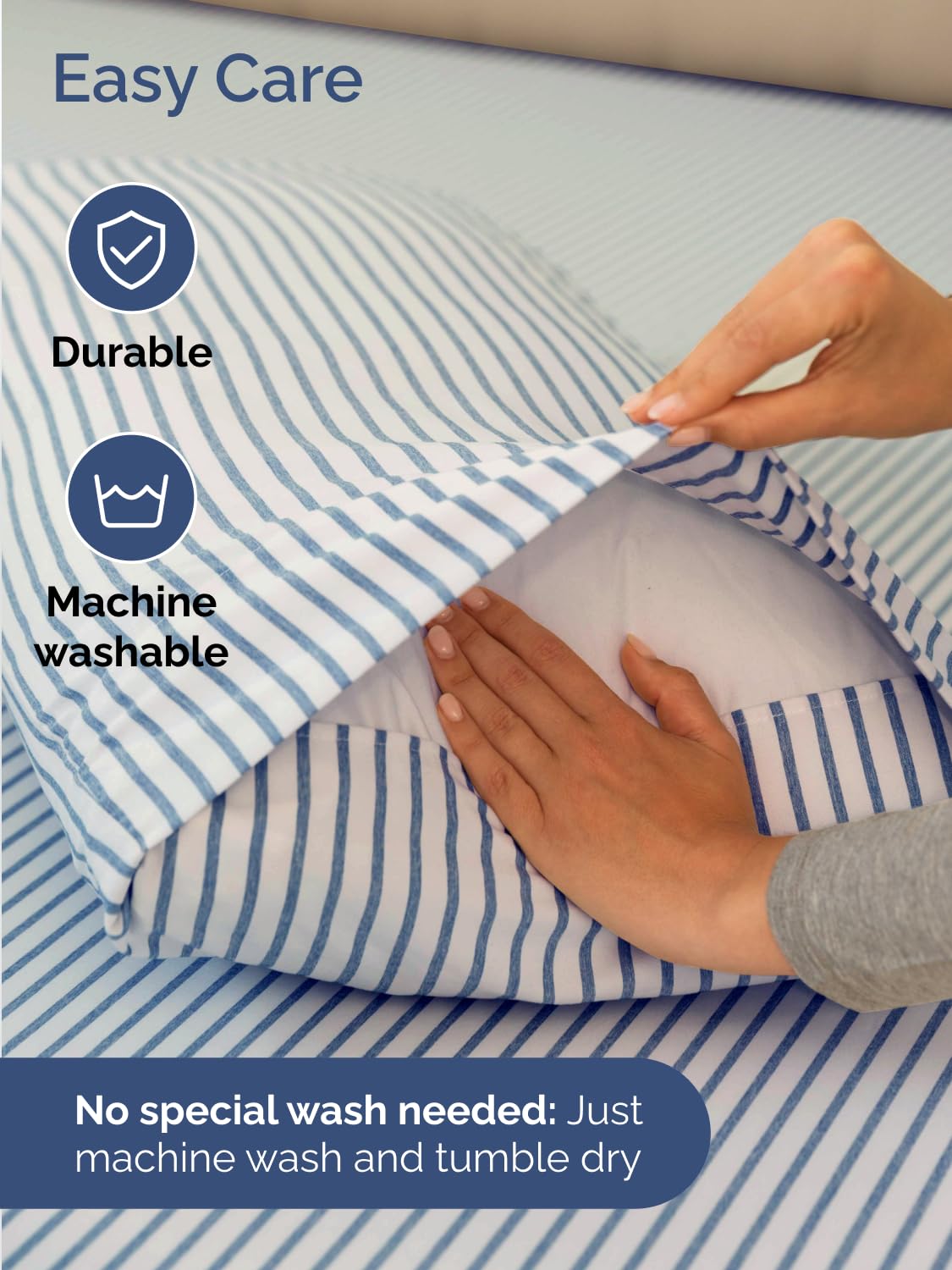 CGK Unlimited king sheet set in kids room highlights family-friendly bedding