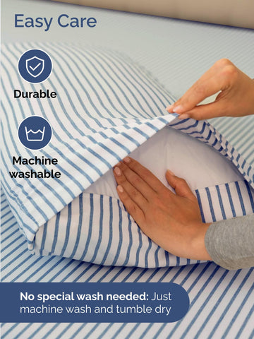 CGK Unlimited king sheet set in kids room highlights family-friendly bedding