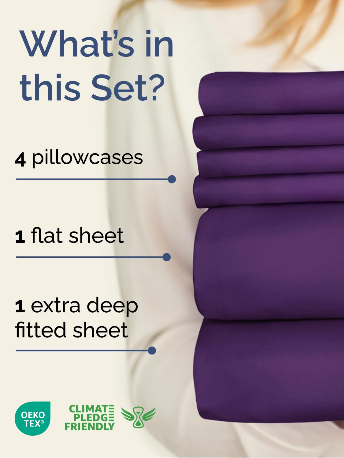CGK Unlimited fitted 18-24 pocket for tall mattresses securely