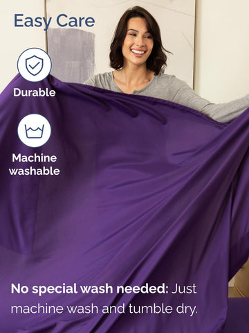 CGK Unlimited royal purple color adds luxury to any room