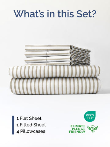 CGK Unlimited extra deep queen fitted sheet with 21-inch pockets and stretchable elastic.