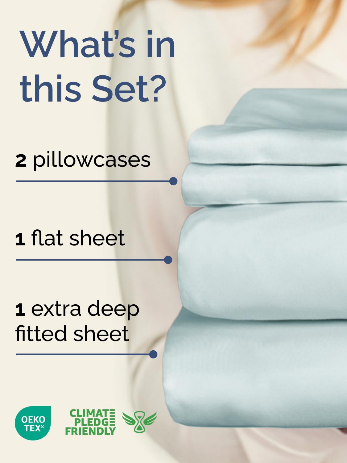 CGK Unlimited extra deep queen fitted sheet—deep pockets keep thick mattresses secure.