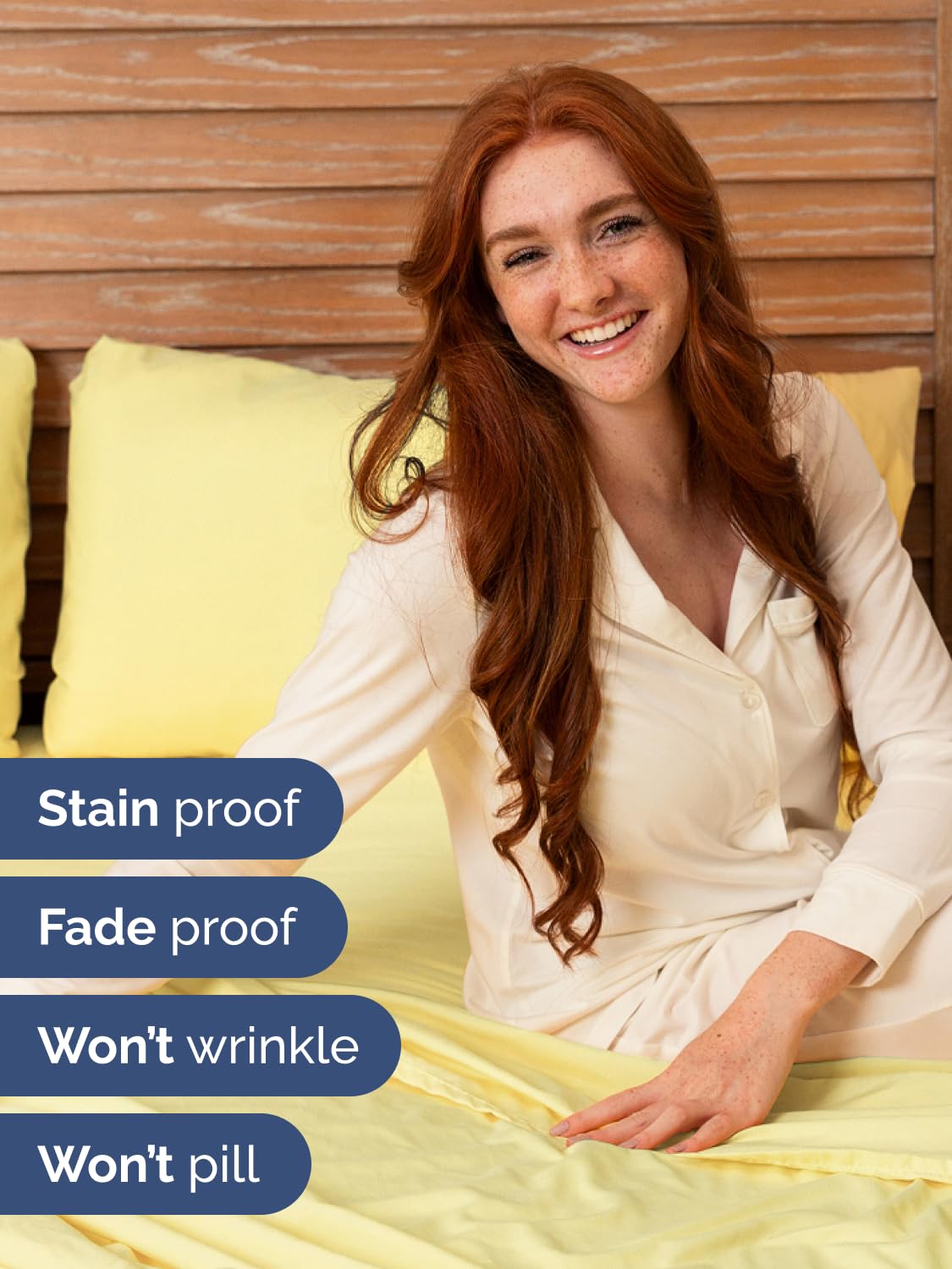 CGK Unlimited microfiber softness delivers a silky, breathable feel.