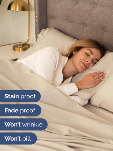 CGK Unlimited pillowcases with secure enclosures prevent pillow slips