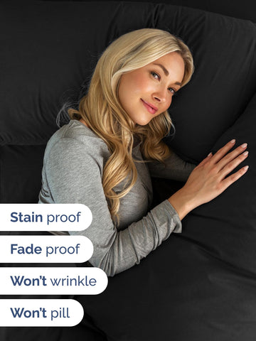 CGK Unlimited Extra Deep Queen Sheet Set adjustable-bed-compatibility supports smooth shifting with adjustable bases