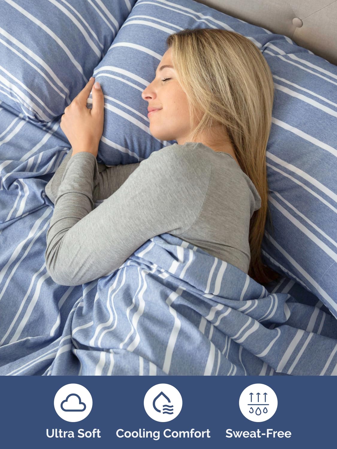 CGK Unlimited microfiber sheets feel ultra-soft and breathable