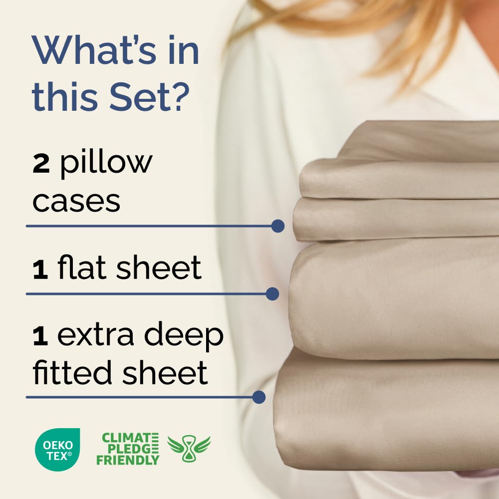 Topper-friendly fit demonstrates snug handling on toppers and pads