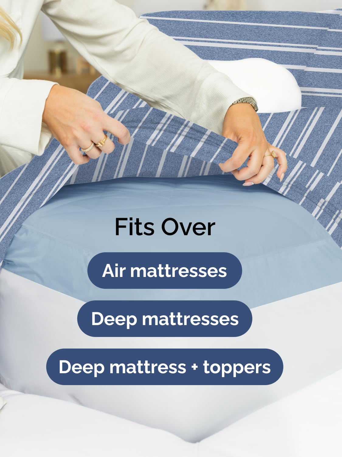 CGK Unlimited wrinkle-free finish keeps sheets tidy through the night