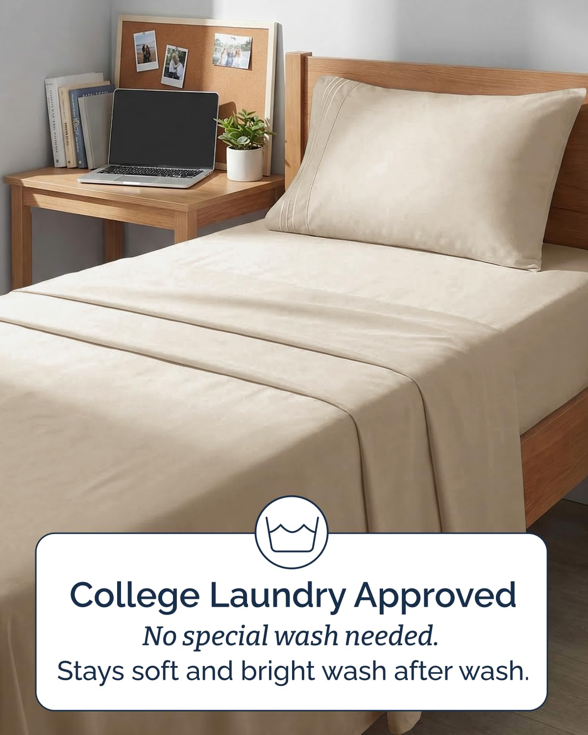 CGK Unlimited fitted sheet 39x80 with deep pockets for secure fit