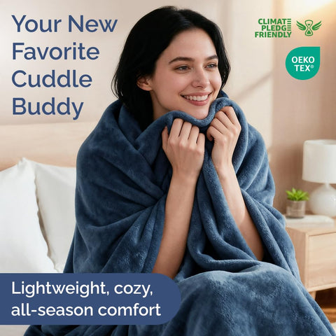 CGK Unlimited flannel fleece texture close-up reveals plush warmth and durability.