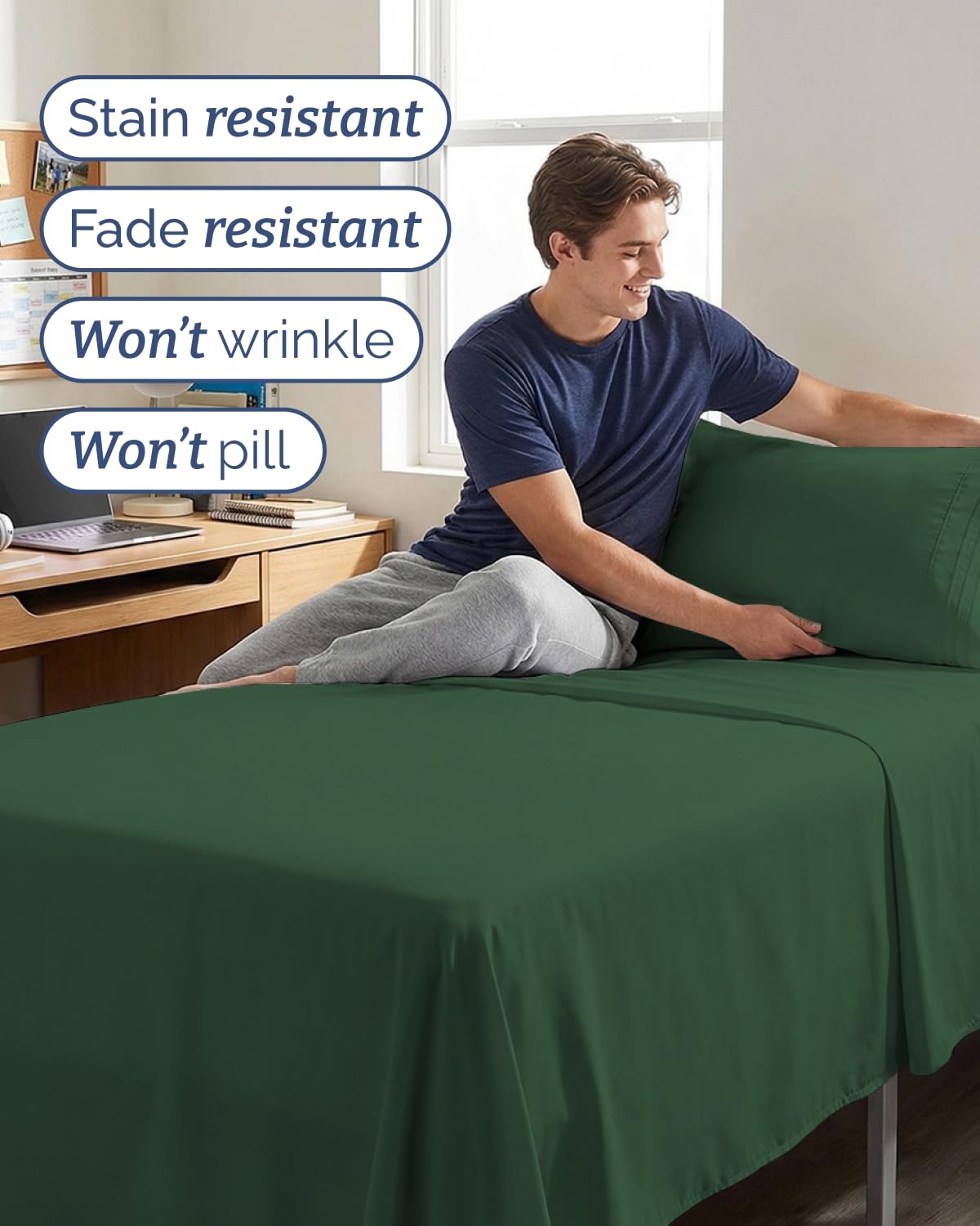 CGK Unlimited flat sheet 66x102 laid flat for size reference.